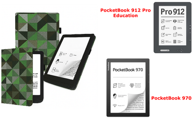 Чехол CRAYTON для PocketBook 912, 970 – стиль, защита, цвет Feshn-Green