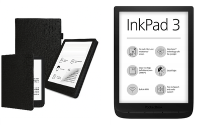 Чехол CRAYTON для Pocketbook Inkpad 3 PB740 – стиль, защита, цвет Krokodil