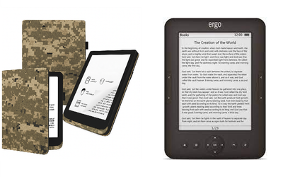 Чехол CRAYTON для Ergo Book 0612 – стиль, защита, цвет Pixel M14