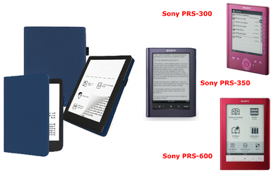 Чехол CRAYTON для Sony PRS-300, PRS-350, PRS-600 – стиль, защита, цвет Blue TM