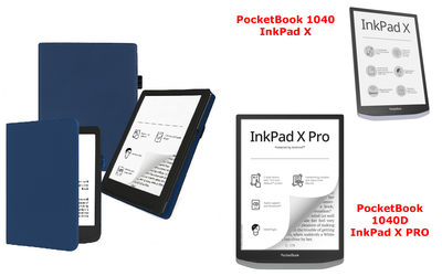Чехол CRAYTON для PocketBook 1040, 1040 Pro – стиль, защита, цвет Blue TM