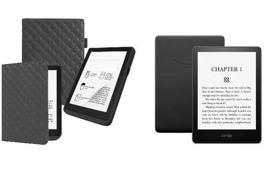 Чехол CRAYTON для Amazon Kindle Paperwhite Signature Edition 11th Gen – стиль, защита, цвет Karos Gray