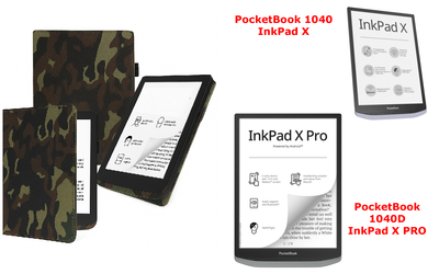 Чехол CRAYTON для PocketBook 1040, 1040 Pro – стиль, защита, цвет Xaki TM