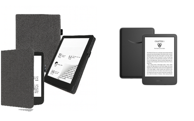 Чехол CRAYTON для Amazon Kindle Paperwhite Kids 11th Gen. 2021 – стиль, защита, цвет Gray