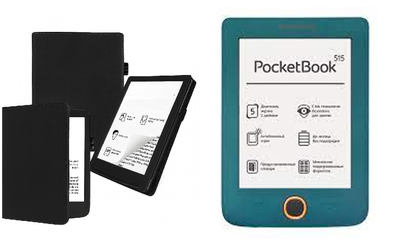 Чехол CRAYTON для PocketBook Mini PB515 – стиль, защита, цвет Black