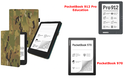 Чехол CRAYTON для PocketBook 912, 970 – стиль, защита, цвет Multikam