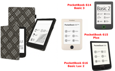 Чехол CRAYTON для PocketBook 614, 615, 616 – стиль, защита, цвет Klitunka