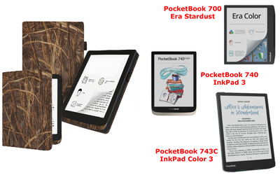 Чехол CRAYTON для PocketBook 700, 740, 743 – стиль, защита, цвет Kamush