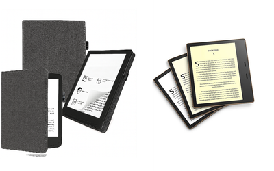 Чехол CRAYTON для Amazon Kindle Oasis 10th Gen – стиль, защита, цвет Gray