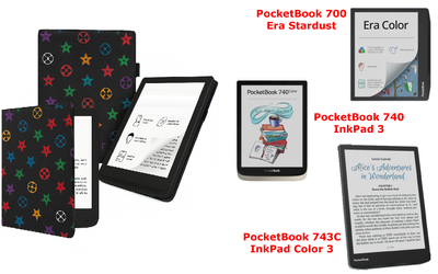 Чехол CRAYTON для PocketBook 700, 740, 743 – стиль, защита, цвет Lyi Black