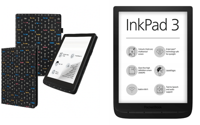 Чехол CRAYTON для Pocketbook Inkpad 3 PB740 – стиль, защита, цвет Fashn-Black