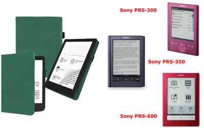 Чехол CRAYTON для Sony PRS-300, PRS-350, PRS-600 – стиль, защита, цвет Green