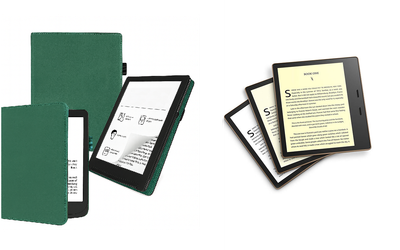 Чехол CRAYTON для Amazon Kindle Oasis 10th Gen – стиль, защита, цвет Green