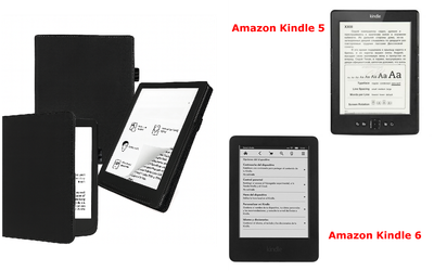 Чехол CRAYTON для Amazon Kindle 5, Amazon Kindle 6 – стиль, защита, цвет Black