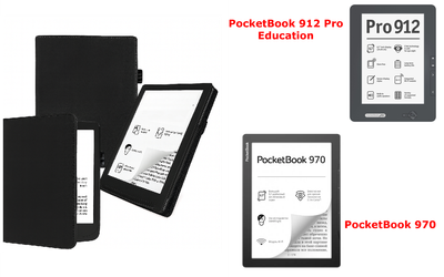Чохол CRAYTON для PocketBook 912, 970 — стиль, захист, колір Black