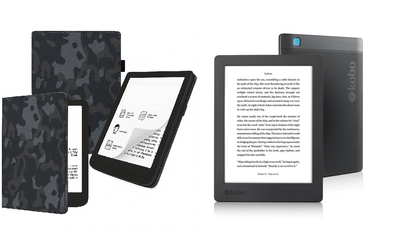 Чохол CRAYTON для Kobo Aura Edition 2 — стиль, захист, колір Xaki Winter