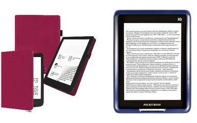 Чехол CRAYTON для PocketBook IQ701 – стиль, защита, цвет Hot Pink