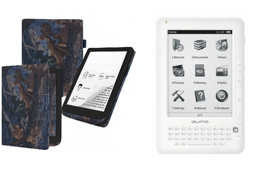 Чехол CRAYTON для Qumo Libro II HD – стиль, защита, цвет Hrab