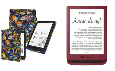 Чохол CRAYTON для PocketBook Touch Lux 5 — стиль, захист, колір Kosmos