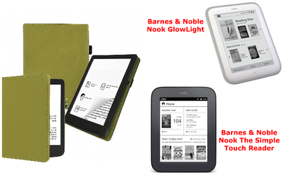 Чехол CRAYTON для Barnes & Noble Nook GlowLight, The Simple Touch Reader – стиль, защита, цвет Oluva