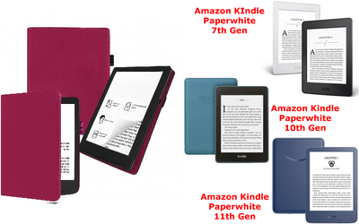 Чехол CRAYTON для Amazon KIndle Paperwhite 7th Gen, 10th Gen, 11th Gen – стиль, защита, цвет Hot Pink