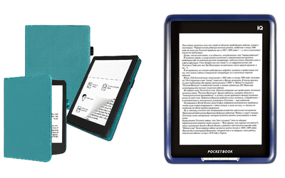 Чехол CRAYTON для PocketBook IQ701 – стиль, защита, цвет Biryza