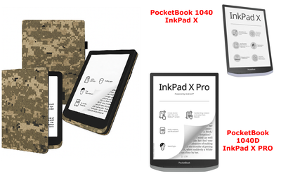 Чехол CRAYTON для PocketBook 1040, 1040 Pro – стиль, защита, цвет Pixel M14