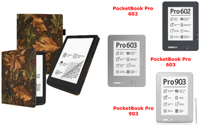 Чехол CRAYTON для PocketBook Pro 602, 603, 903 – стиль, защита, цвет Klen