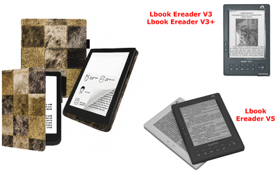 Чохол CRAYTON для Lbook Ereader V3, V3+, V5 — стиль, захист, колір Xytro