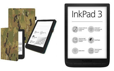 Чехол CRAYTON для Pocketbook Inkpad 3 PB740 – стиль, защита, цвет Multikam