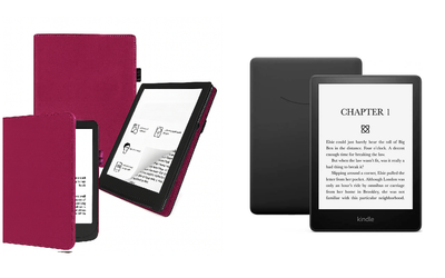 Чехол CRAYTON для Amazon Kindle Paperwhite Signature Edition 11th Gen – стиль, защита, цвет Hot Pink