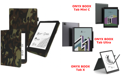 Чехол CRAYTON для ONYX BOOX Tab Mini C, Tab Ultra, Tab X – стиль, защита, цвет Xaki TM