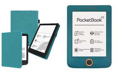 Чехол CRAYTON для PocketBook Mini PB515 – стиль, защита, цвет Biryza
