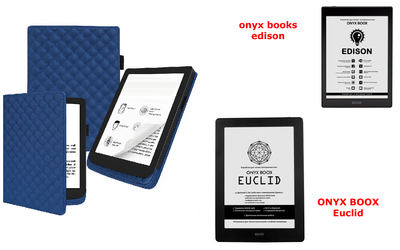 Чехол CRAYTON для onyx books edison, Euclid – стиль, защита, цвет Karos Blue
