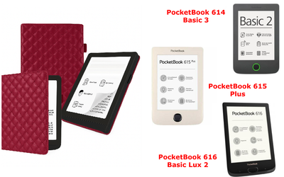 Чехол CRAYTON для PocketBook 614, 615, 616 – стиль, защита, цвет Karos Malunovui