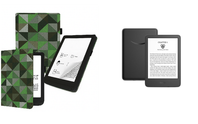 Чехол CRAYTON для Amazon Kindle Paperwhite Kids 11th Gen. 2021 – стиль, защита, цвет Feshn-Green