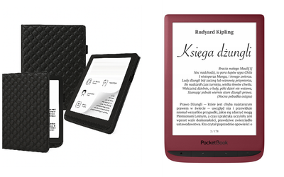 Чехол CRAYTON для PocketBook Touch Lux 5 – стиль, защита, цвет Karos Black