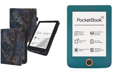Чохол CRAYTON для PocketBook Mini PB515 — стиль, захист, колір Hrab