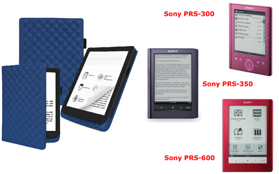 Чехол CRAYTON для Sony PRS-300, PRS-350, PRS-600 – стиль, защита, цвет Karos Blue