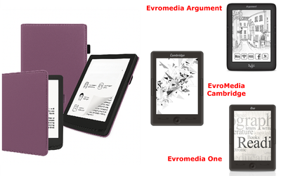 Чехол CRAYTON для Evromedia Argument, Cambridge, One – стиль, защита, цвет Purple