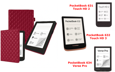 Чехол CRAYTON для PocketBook 631, 632, 634 – стиль, защита, цвет Karos Malunovui