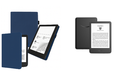 Чехол CRAYTON для Amazon Kindle Paperwhite Kids 11th Gen. 2021 – стиль, защита, цвет Blue TM