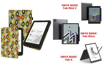 Чехол CRAYTON для ONYX BOOX Tab Mini C, Tab Ultra, Tab X – стиль, защита, цвет Kamni