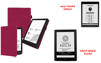 Чехол CRAYTON для onyx books edison, Euclid – стиль, защита, цвет Hot Pink