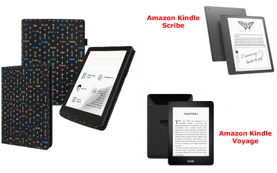 Чохол CRAYTON для Amazon Kindle Scribe, Voyage — стиль, захист, колір Fashn-Black
