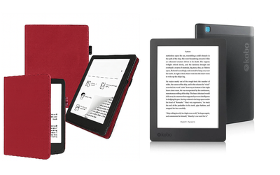Чехол CRAYTON для Kobo Aura Edition 2 – стиль, защита, цвет Bordo