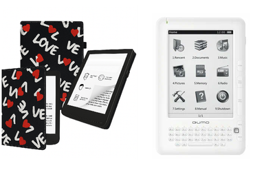 Чохол CRAYTON для Qumo Libro II HD — стиль, захист, колір Love
