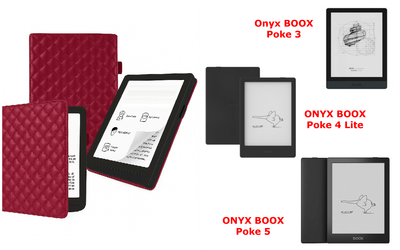 Чехол CRAYTON для Onyx BOOX Poke 3, Poke 4 Lite, Poke 5 – стиль, защита, цвет Karos Malunovui