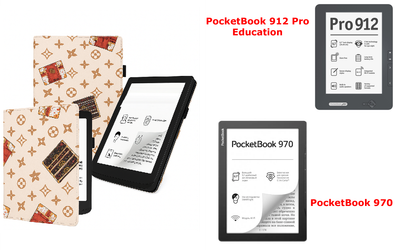 Чехол CRAYTON для PocketBook 912, 970 – стиль, защита, цвет Lyi White