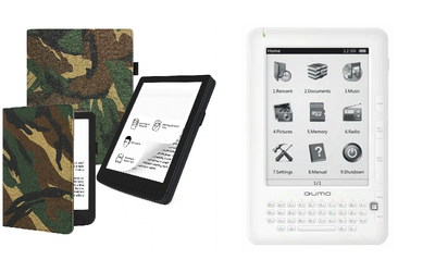 Чехол CRAYTON для Qumo Libro II HD – стиль, защита, цвет Saxara